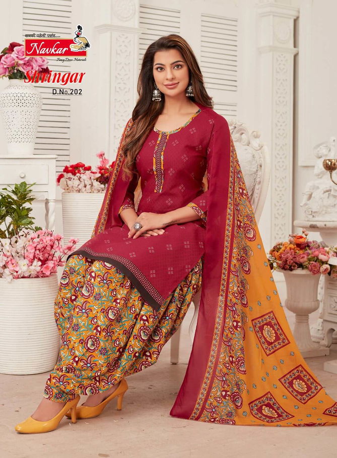 Shringar Vol 2 By Navkar Readymade Cotton Salwar Suit Catalog